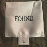 Free People Found Floral Moss Button Down Camp Shirt Olive Green Large Unisex Photo 8