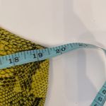 Torrid Midi Chiffon Pleated Dress Reptile All Over Print EUC Sz 12 Green/Yellow Photo 9