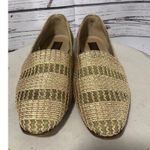 Sesto Meucci Tan Woven Slip on shoes size 9.5 Photo 2