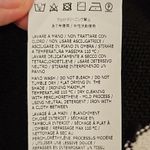 Max Mara ππ Knit Open Front Cardigan Black White Abstract Floral Print Medium Photo 12