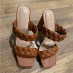 Sincerely Jules New!  Braided Heeled Sandals Photo 2