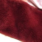 SheIn Long sleeve Honey sweatshirt with faux fur sleeves 2XL Photo 5