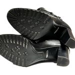 Ralph Lauren Like New RL Laletta Black Leather Italian High Heel Ankle Booties Photo 4