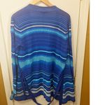 Tommy Hilfiger women's size Large stretch tie belt long sleeve stretch cardigan Photo 5