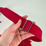 Donna Sharp Floral Polka Dot Leopard Red‎ Adjustable Crossbody Purse Bag Red Photo 14