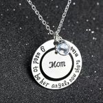TJ Maxx Mother's Day Gift Pendant Necklace Round Shape Photo 0