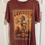 Cowboys Graphic Tee Red Size M Photo 0