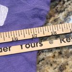 American Eagle  Purple Peace Love Graphic Long Sleeve Tee Women Large Y2K Photo 4