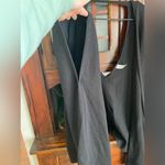 Lululemon  Black Wrap Sweater‎ Open Front Cozy Cardigan Cover Up One Size Photo 5