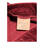 Brandy Melville Wine Cord Skirt Full Button Corduroy Mini Junior/Misses Small Photo 3