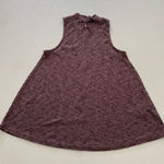 Hollister Maroon Ribbed Knit Sleeveless Swing Dress Size Small Photo 0