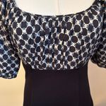 Max Studio Black and White Asymmetrical Dress Photo 4