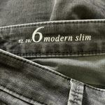 Loft Ann Taylor Modern Slim gray straight leg cords NWOT Photo 2