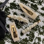 Pearl Hair clip Set Photo 1