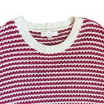 Spiritual Gangster Stripe Open Knit Sweater Size Large Photo 8