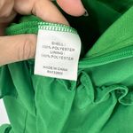 Lovers + Friends  Women's Brexley Ruffle Viridian Green Midi Dress, Size M, NWT Photo 7