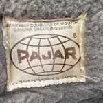 Pajar  black leather fur lined lace up boots size 8 Photo 5