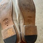 Vero Cuoio  OXS Women’s Cream Gray Leather Ankle Booties Sz 6.5 Photo 3