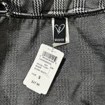 Windsor Women's Gray Black & White Gingham Plaid Mini Bodycon Dress Size S Photo 4