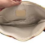 BTB LOS ANGELES‎ Rainbow Straw Clutch NWOT Pink Photo 2