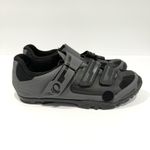 Pearl Izumi Interface Biking/Spin Grey & Black Womens Shoes w/ Clips Photo 3