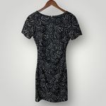 Reiss  Janella Black‎ Lace Sheath Dress Short Sleeve Size 4 Photo 2
