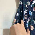 Hill House Tuckernuck  Home Ellie Nap Dress Navy Belgravia Floral Ikat Large Photo 6