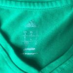 Adidas  Green Fitted Short Sleeve Tee Photo 1