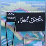 Bad Birdie Women's‎ XXL Aqua Pink Aztec Print Sleeveless Comfy Collar Golf Shirt Blue Size undefined Photo 3