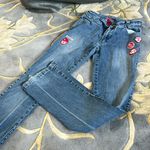 South Pole Vintage Red Patchwork Denim Straight Leg Jeans Photo 0