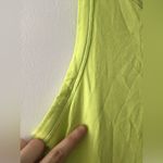 SKIMS Soft Lounge Cotton Rib Tank Dress in Daffodil Yellow Size Medium Photo 5