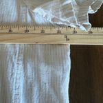 Eileen Fisher  Linen Shirt Dress sz Large Cream Striped Natural Organic Lagenlook Photo 7