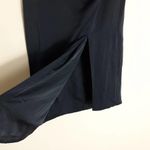 Cushnie Dress Women's Size 6 Navy Blue Strapless Stretch Asymmetrical Photo 3