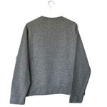 Ivy Park Sweater Womens L Gray Sweatshirt Embroidered Spell Out Athleisure Photo 2