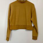 Abound Women’s Crop Fleece Pullover Tan Dale Size Medium NWT Photo 0