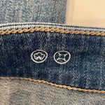 DL1961  Mara Instasculpt Straight Ankle Denim Blue Jeans Fringe Hem EUC Sz 25 Photo 3