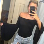 Lizard Thicket Long Sleeve Off The Shoulder Bodysuit Photo 0