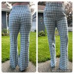 60s Jack Nicklaus HART SCHAFFNER MARX blue plaid polyester golf pants NWT 33x36 Size M Photo 1