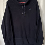 Tommy Hilfiger ‎ Sport Cowl Neck Women's Sz XL Pullover Polyester Blue Photo 0