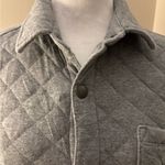 Old Navy  Women's Gray Quilted Shirt Jacket Size SP Photo 1