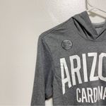 Nike New!  NFL Arizona Cardinals Gray Pullover Lightweight Hoodie Photo 3