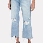 Pistola  Cassie Distressed High Rise Straight Leg Jeans Size 27 Photo 0