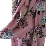 Band of Gypsies Band of Gypies Moissanite Corset Bodice Wide Leg Romper Dress Floral SZ M Photo 2