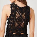 Forever 21  Crochet Sweater-Knit Crop Top Photo 1