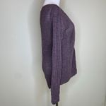 Rubbish Heathered Purple Blue Cable Knit Sweater Sz Small Photo 3