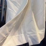 DKNY White Slim Fit Side Slit Dress Pants Size 4 Photo 9