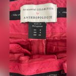 Anthropologie  Red Suede Jeans Photo 1