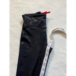 Spanx  Womens Faux Leather Camo Leggings‎ Camouflage Shiny Black Size Xsmall Photo 6