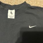 Nike  Black Cropped Shirt Tee Photo 1