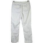 J.Crew  Kate straight-leg pant in stretch‎ linen blend White 2 BF407 Photo 1